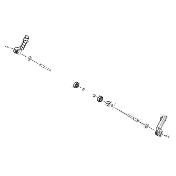 KNOB ASSY QUICK RELEASE KIT i gruppen Reservdelar Gräsklippare / Reservdelar Husqvarna Gå-Bakom Gräsklippare / Reservdelar Husqvarna LB144i hos Gräsklipparbutiken (5295960-02)