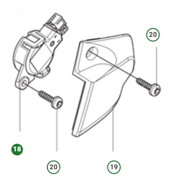 BRACKET CONNECTIVITY DEVICE i gruppen  hos Gräsklipparbutiken (5296467-01)