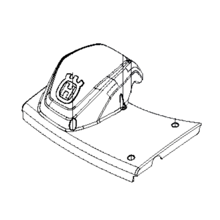 COVER FRONT HUSQVARNA ELECTRIC i gruppen Reservdelar Gräsklippare / Reservdelar Husqvarna Gå-Bakom Gräsklippare / Reservdelar Husqvarna LB553iV hos Gräsklipparbutiken (5298082-01)