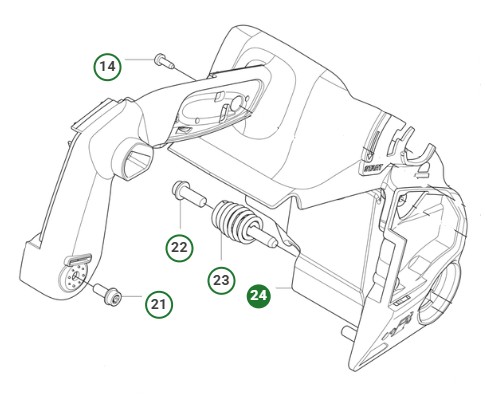 FUEL TANK COMP,TH i gruppen  hos Gräsklipparbutiken (5298194-01)