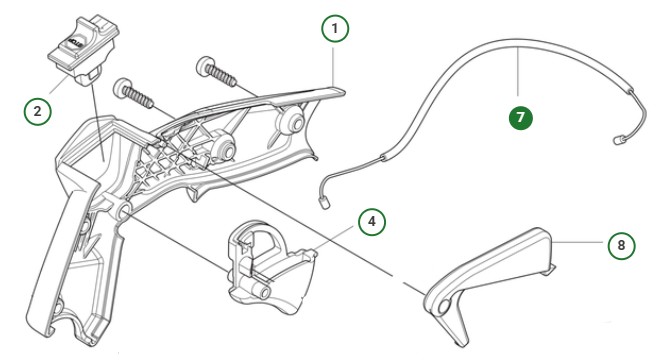 THROTTLE CABLE ASSY TH,39CC i gruppen  hos Gräsklipparbutiken (5298352-01)
