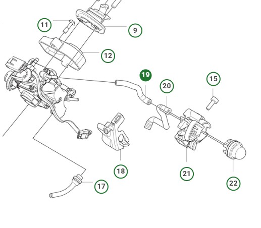 SUCTION HOSE FUEL i gruppen  hos Gräsklipparbutiken (5299045-01)