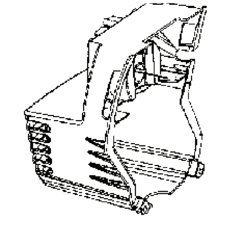 Assy Rear Shroud W/Heat Ref i gruppen  hos Gräsklipparbutiken (5300587-97)
