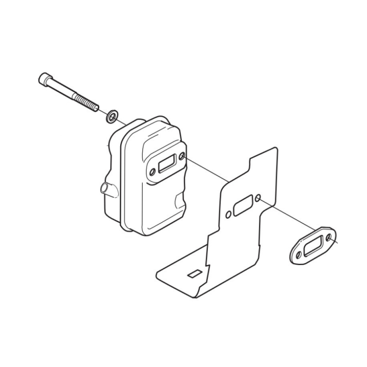 Muffler i gruppen hos Gräsklipparbutiken (5310000-26)