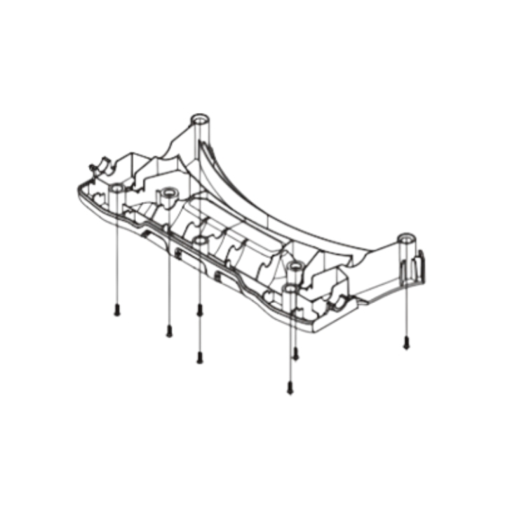 COVER KIT i gruppen Reservdelar Gräsklippare / Reservdelar Husqvarna Gå-Bakom Gräsklippare / Reservdelar Husqvarna LC137i hos Gräsklipparbutiken (5311467-40)