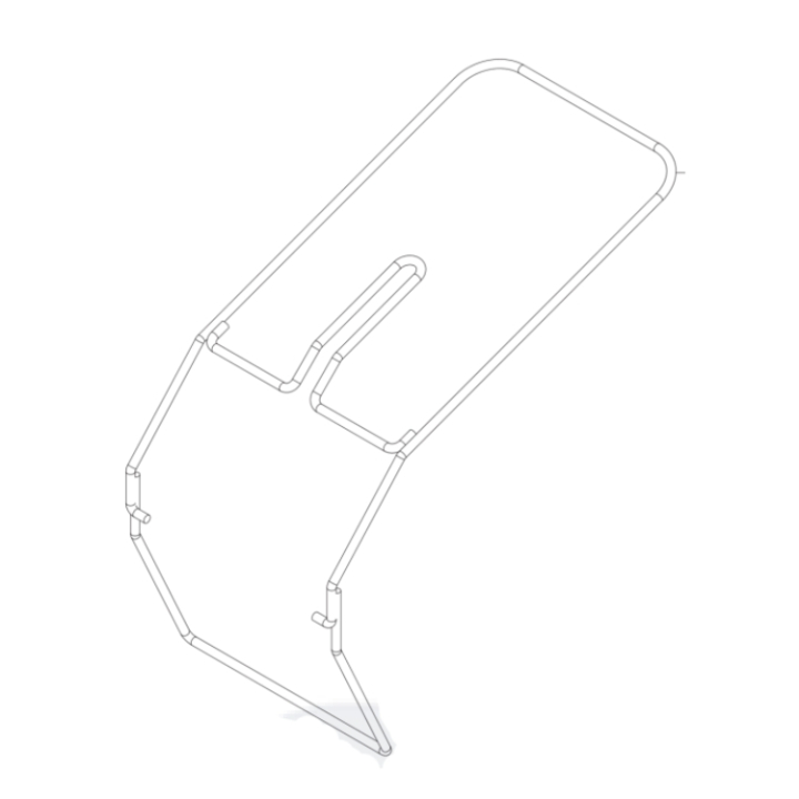 HOLDER i gruppen Reservdelar Gräsklippare / Reservdelar Husqvarna Gå-Bakom Gräsklippare / Reservdelar Husqvarna LC137i hos Gräsklipparbutiken (5311467-55)