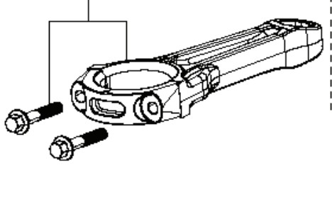 Connecting Rod i gruppen Reservdelar Gräsklippare / Reservdelar Husqvarna Rider / Reservdelar Rider 214TC hos Gräsklipparbutiken (5311471-04)
