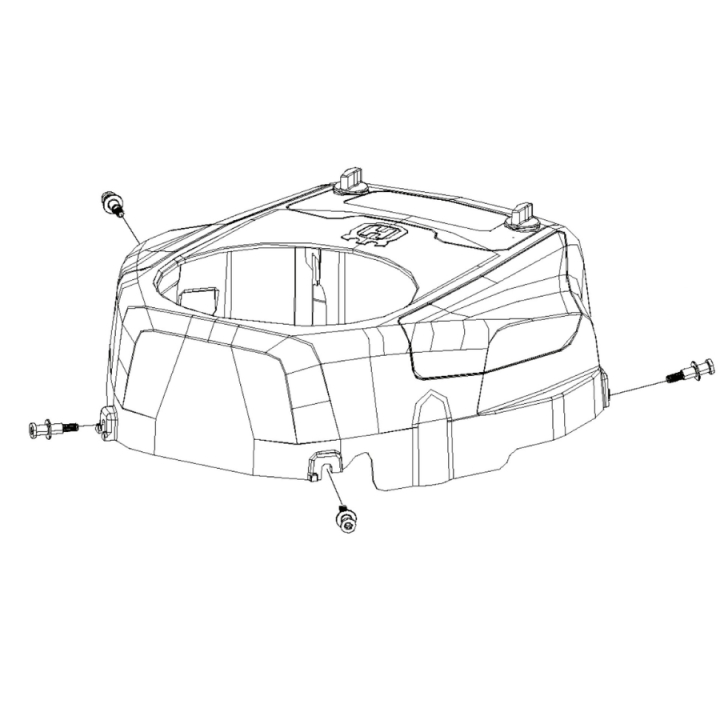 Cover i gruppen Reservdelar Gräsklippare / Reservdelar Husqvarna Rider / Reservdelar Rider 214TC hos Gräsklipparbutiken (5311471-48)