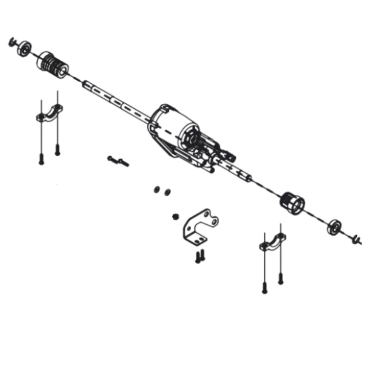 TRANSMISSION KIT i gruppen Reservdelar Gräsklippare / Reservdelar Husqvarna Gå-Bakom Gräsklippare / Reservdelar Husqvarna LC 146S hos Gräsklipparbutiken (5311471-99)