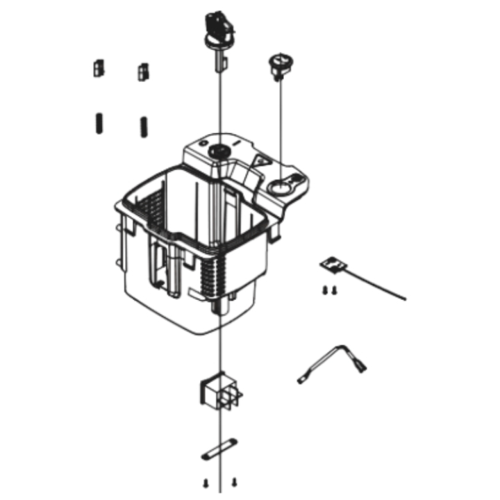 BATTERY BOX i gruppen Reservdelar Gräsklippare / Reservdelar Husqvarna Gå-Bakom Gräsklippare / Reservdelar Husqvarna LC 146S hos Gräsklipparbutiken (5311472-07)