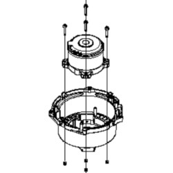 MOTOR KIT i gruppen Reservdelar Gräsklippare / Reservdelar Husqvarna Gå-Bakom Gräsklippare / Reservdelar Husqvarna LC 146S hos Gräsklipparbutiken (5311472-11)