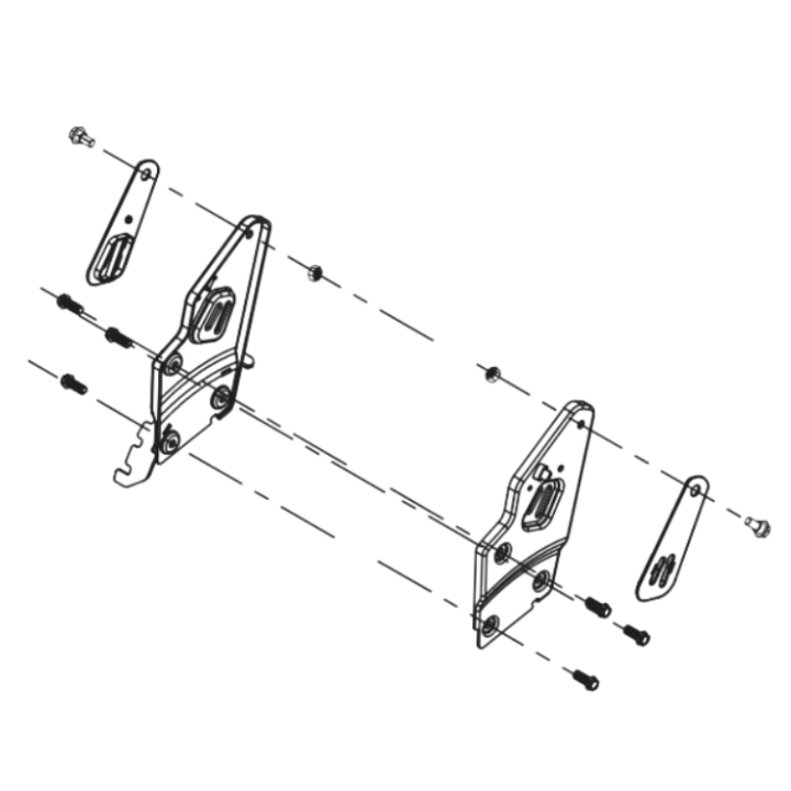 HANDLE SUPPORT ASSY i gruppen Reservdelar Gräsklippare / Reservdelar Husqvarna Gå-Bakom Gräsklippare / Reservdelar Husqvarna LC 146S hos Gräsklipparbutiken (5311472-12)