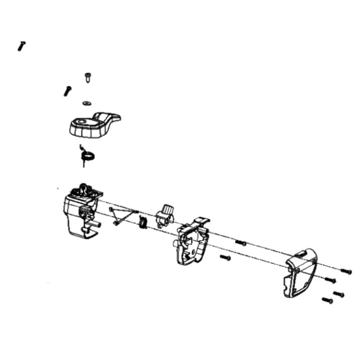 SWITCHBOX ASSY i gruppen Reservdelar Gräsklippare / Reservdelar Husqvarna Gå-Bakom Gräsklippare / Reservdelar Husqvarna LC247i hos Gräsklipparbutiken (5311472-31)