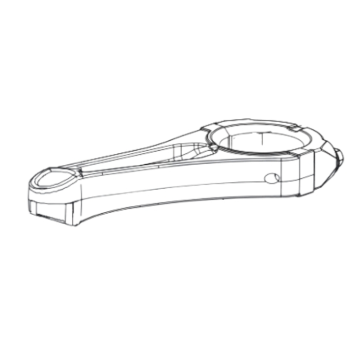 CONNECTING ROD i gruppen Reservdelar Gräsklippare / Reservdelar till Motorer / Reservdelar HS139A, HS139AE (970709801) hos Gräsklipparbutiken (5311472-41)