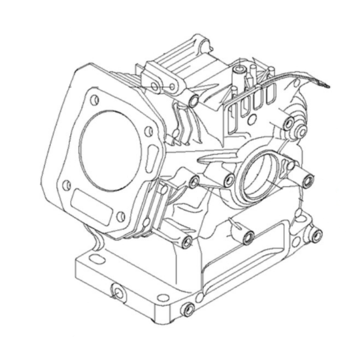 Crankcase i gruppen hos Gräsklipparbutiken (5311473-19)