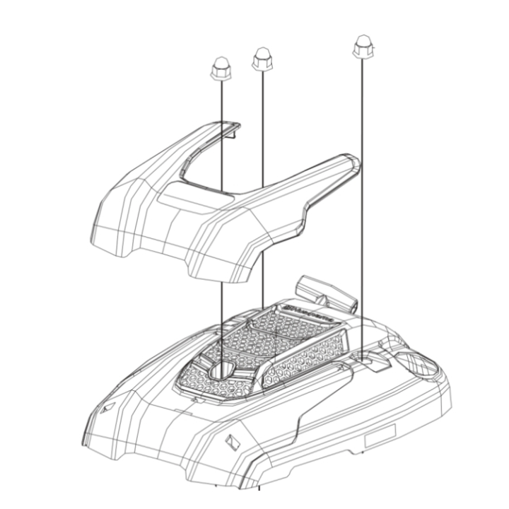 STARTER ASSY i gruppen Reservdelar Gräsklippare / Reservdelar till Motorer / Reservdelar HS166AP (970708901) hos Gräsklipparbutiken (5311477-13)