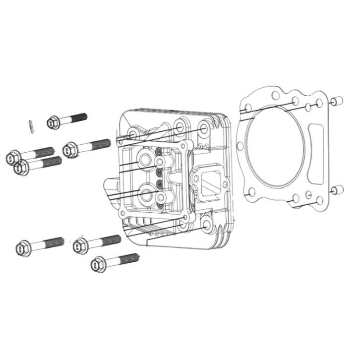Cylinder Head Kit i gruppen Reservdelar Gräsklippare / Reservdelar till Motorer / Reservdelar HS546AE (970710601) hos Gräsklipparbutiken (5311477-26)