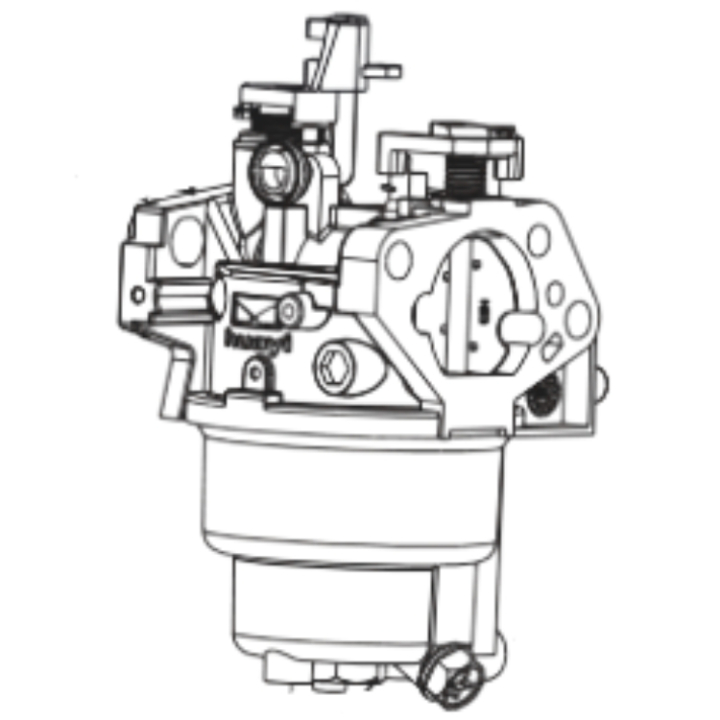 CARBURETTOR i gruppen Reservdelar Gräsklippare / Reservdelar till Motorer / Reservdelar HS546AE (970710601) hos Gräsklipparbutiken (5311477-49)