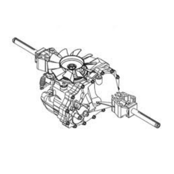 Överföring i gruppen Reservdelar Gräsklippare / Reservdelar Husqvarna Traktorer / ➤ TS modeller / Reservdelar Husqvarna TS 114 hos Gräsklipparbutiken (5311479-17)