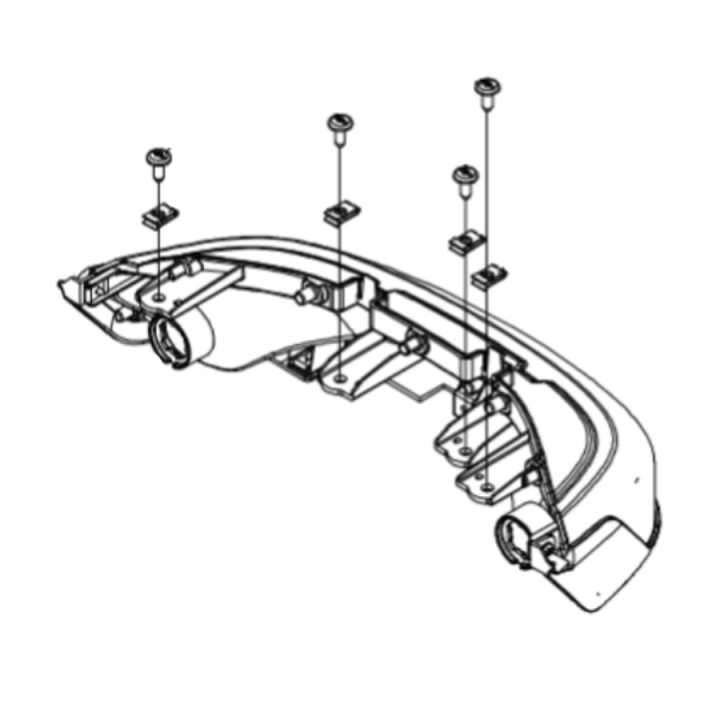 Belysningssats i gruppen Reservdelar Gräsklippare / Reservdelar Husqvarna Traktorer / ➤ TS modeller / Reservdelar Husqvarna TS 114 hos Gräsklipparbutiken (5311481-99)