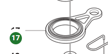 Connecting Rod Assy D47 - D35 i gruppen  hos Gräsklipparbutiken (5311956-01)