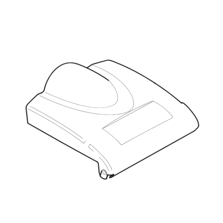 Kåpa i gruppen Reservdelar Gräsklippare / Reservdelar Husqvarna Gå-Bakom Gräsklippare / Reservdelar Husqvarna R150SH hos Gräsklipparbutiken (5312133-76)