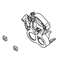 FLANGE CARBURETTOR ASSY i gruppen  hos Gräsklipparbutiken (5313529-01)
