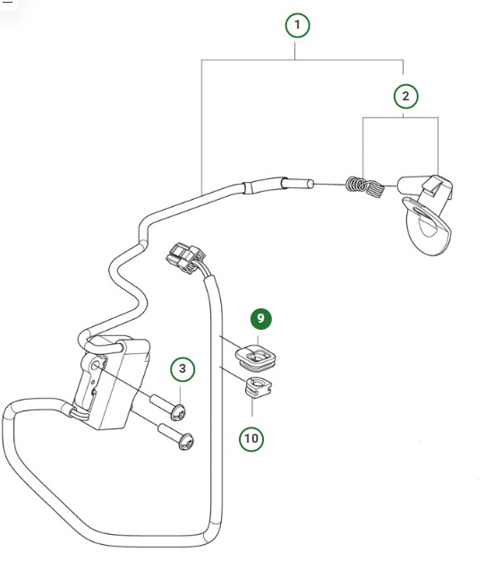 GROMMET ELECTRICAL WIRING, TH i gruppen  hos Gräsklipparbutiken (5313886-01)