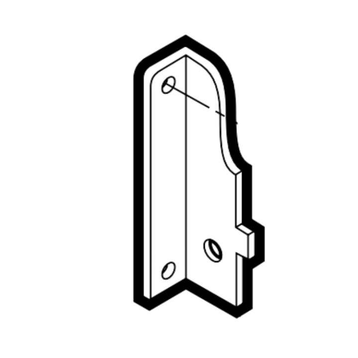 Mellanvägg i gruppen Reservdelar Gräsklippare / Reservdelar Husqvarna Gå-Bakom Gräsklippare / Reservdelar Husqvarna J50R hos Gräsklipparbutiken (5321388-60)