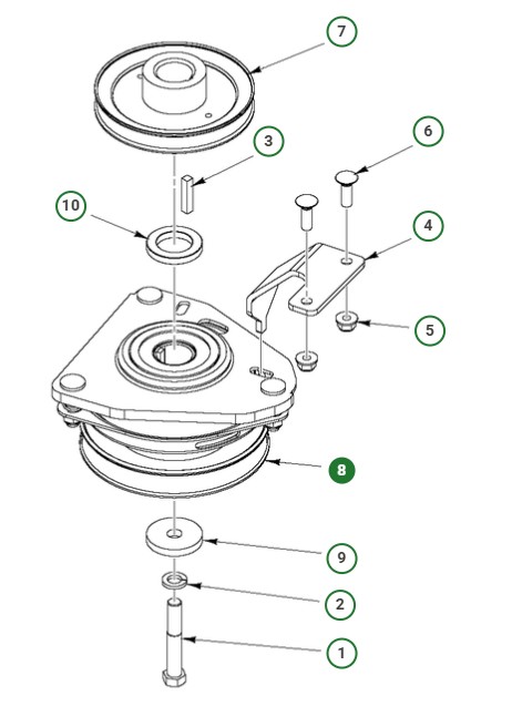 Koppling i gruppen Reservdelar Gräsklippare / Reservdelar Jonsered Åkgräsklippare / Reservdelar Jonsered LT 2323A2 hos Gräsklipparbutiken (5321793-35)