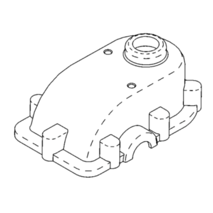 Växelhus i gruppen Reservdelar Gräsklippare / Reservdelar Jonsered Gå-Bakom Gräsklippare / Reservdelar Jonsered LM 2153CMD hos Gräsklipparbutiken (5321912-45)