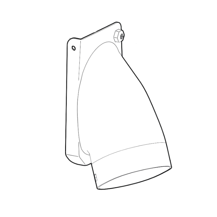 Utkastarrör i gruppen Reservdelar Gräsklippare / Reservdelar Husqvarna Gå-Bakom Gräsklippare / Reservdelar Husqvarna R145SV hos Gräsklipparbutiken (5324135-10)