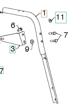 Handtag i gruppen  hos Gräsklipparbutiken (5324217-08)
