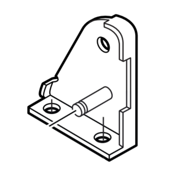 Fäste i gruppen Reservdelar Gräsklippare / Reservdelar Husqvarna Gå-Bakom Gräsklippare / Reservdelar Husqvarna J55SL hos Gräsklipparbutiken (5324244-46)