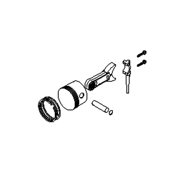 Kolv Kpl i gruppen Reservdelar Gräsklippare / Reservdelar till Motorer / Reservdelar LCT PW4HK191150781E hos Gräsklipparbutiken (5324293-15)