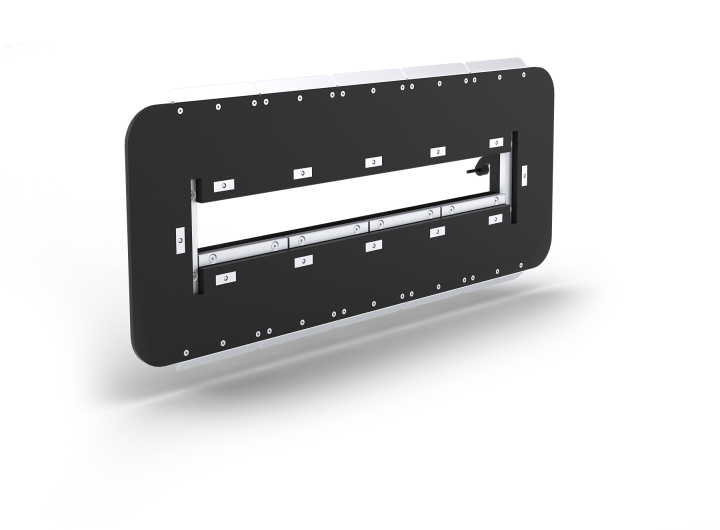 Seal mouth front plate complet i gruppen  hos Gräsklipparbutiken (5345546-01)