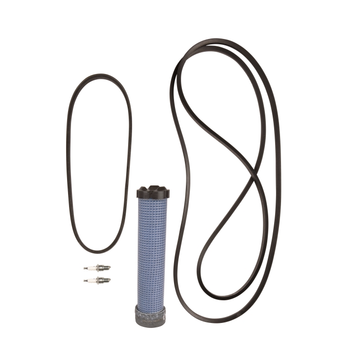 Maintenance kit with pre air filter, spark plug, clutch belt and hydraulic pump belt - every 400h i gruppen hos Gräsklipparbutiken (5349762-02)