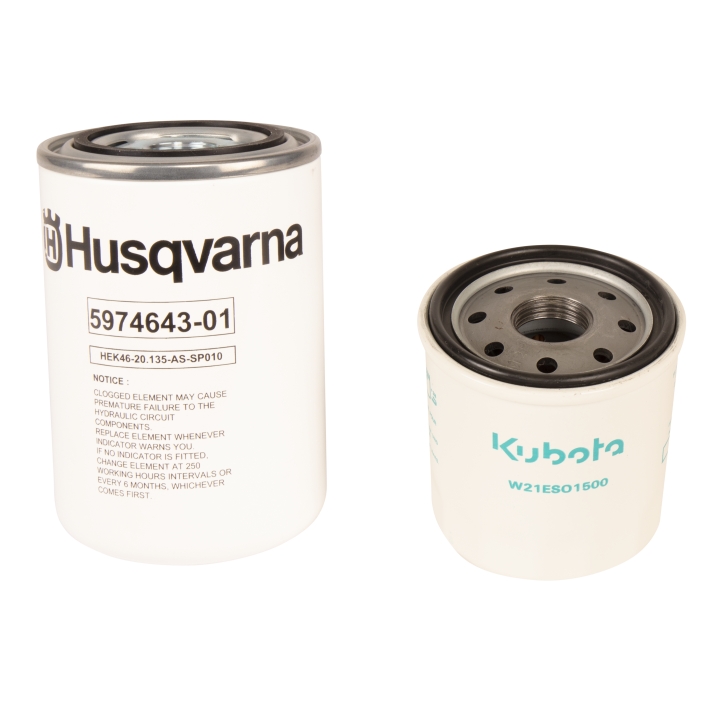 Maintenance kit with engine oil filter and hydraulic oil filter - first 50h i gruppen hos Gräsklipparbutiken (5349763-02)