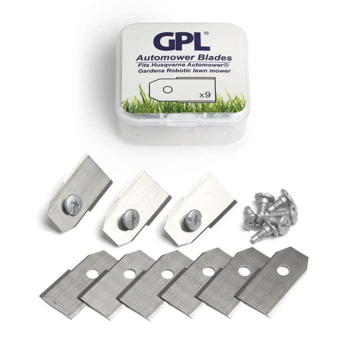 Kniv Automower 9-pack i gruppen Robotgräsklippare / Tillbehör Automower® hos Gräsklipparbutiken (5351387-019)