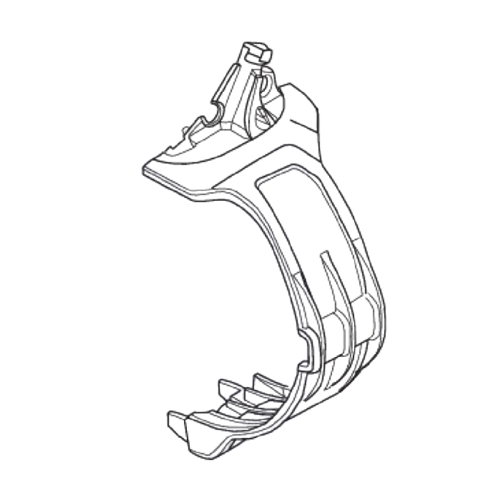 HANDLE HOLDER RIGHT, D130 HUSQ i gruppen  hos Gräsklipparbutiken (5352898-01)