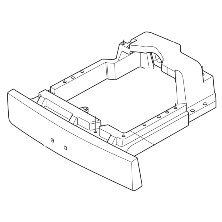 Konsol i gruppen Reservdelar Gräsklippare / Reservdelar Husqvarna Rider / Reservdelar Rider PR17 AWD hos Gräsklipparbutiken (5354061-01)
