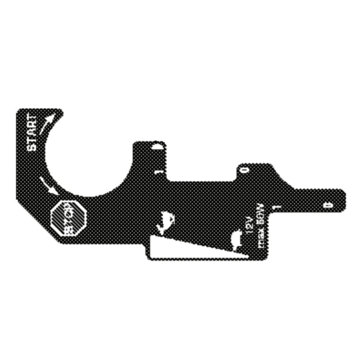 Dekal i gruppen Reservdelar Gräsklippare / Reservdelar Husqvarna Rider / Reservdelar Rider PR17 AWD hos Gräsklipparbutiken (5354767-01)