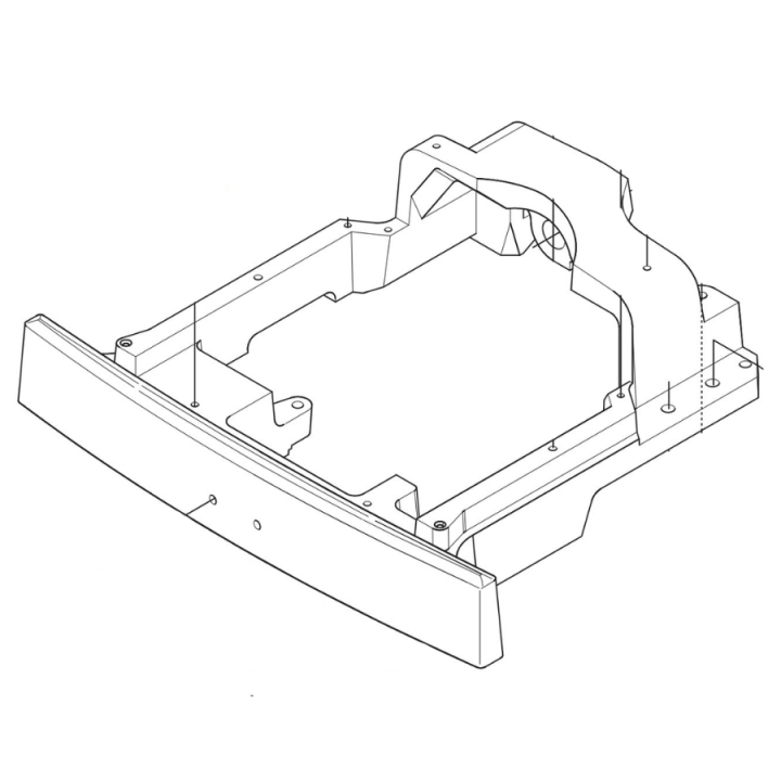 Konsol i gruppen Reservdelar Gräsklippare / Reservdelar Husqvarna Rider / Reservdelar Rider Pro 18 AWD hos Gräsklipparbutiken (5354855-01)