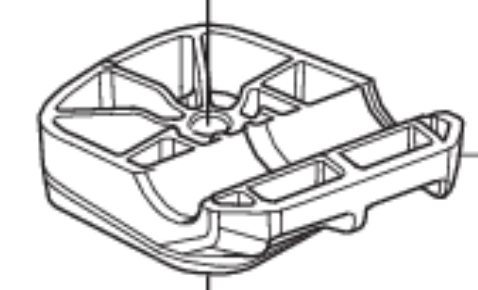 Clamp Lower 525I 5360283-01 i gruppen hos Gräsklipparbutiken (5360283-01)