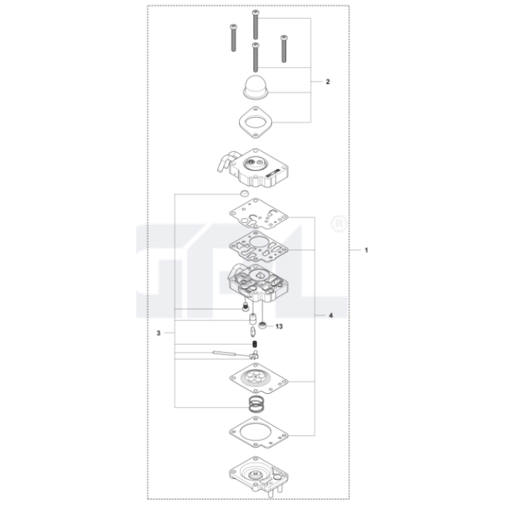 Bränslepump 564XPG i gruppen  hos Gräsklipparbutiken (5363054-01)