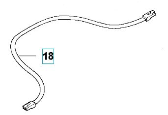 WIRING ASSY MODULAR JACK 8/8 R i gruppen  hos Gräsklipparbutiken (5363561-01)
