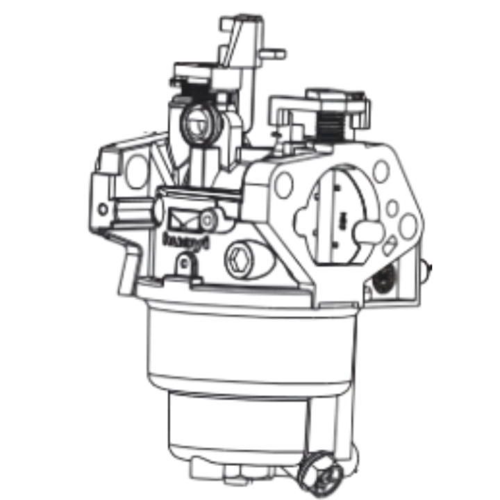 CARBURETTOR CARBURETTOR HS 452 i gruppen Reservdelar Gräsklippare / Reservdelar till Motorer / Reservdelar HS452AE (970710501) hos Gräsklipparbutiken (5365639-01)