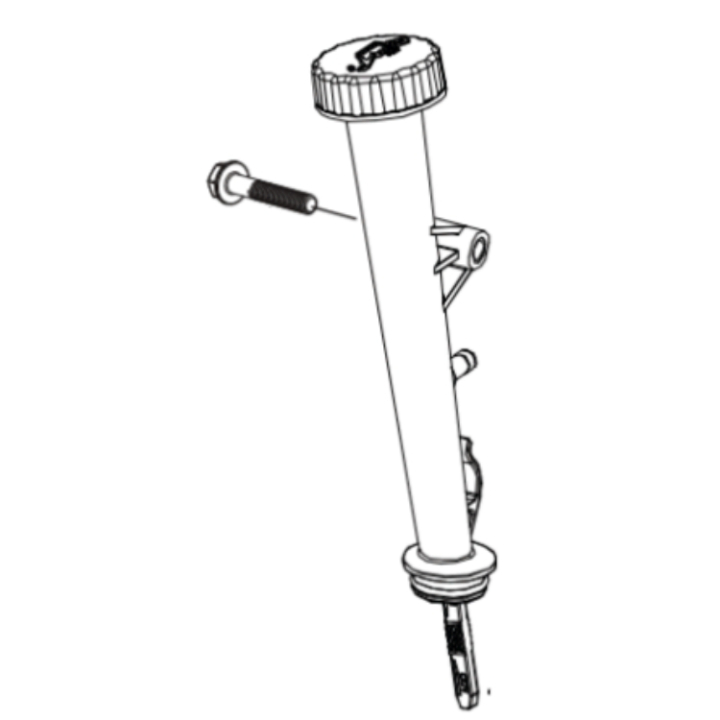 DIPSTICK HS 452AE i gruppen Reservdelar Gräsklippare / Reservdelar till Motorer / Reservdelar HS452AE (970710501) hos Gräsklipparbutiken (5365647-01)