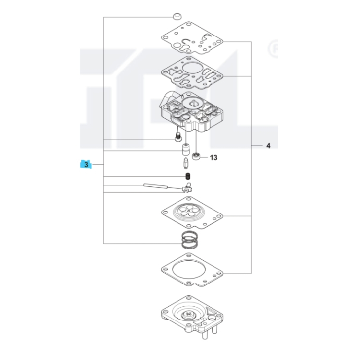 Reparationssats pump i gruppen  hos Gräsklipparbutiken (5366907-01)