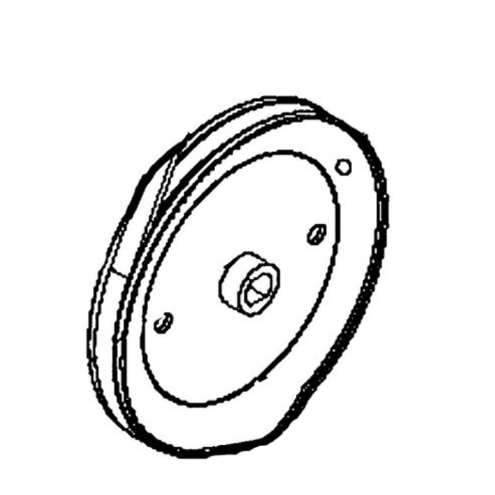 Pulley Impeller Dd Ext Al i gruppen hos Gräsklipparbutiken (5368627-01)
